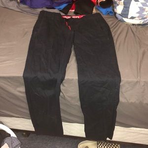 Mens black under armour pants